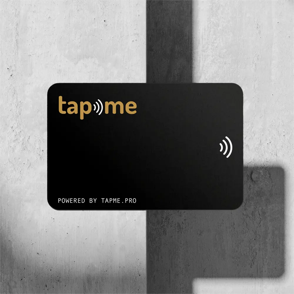 Premium Metal TapMe Card
